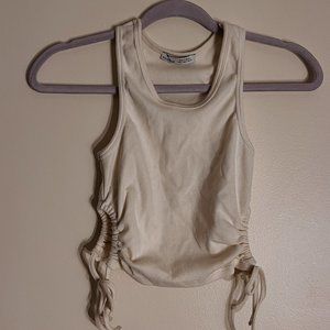 Pull & Bear Halter Top in Cream